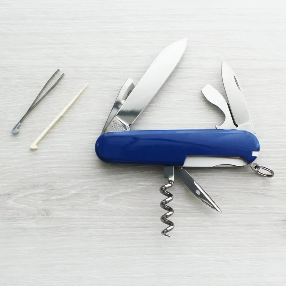 NEW Exclusive Victorinox Spartan Eppendorf Blue Swiss Army Knife w/ 6 Multitools